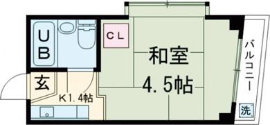 コートハイムMURAJIの間取り画像