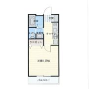 エスペランサ土屋Ⅰの間取り画像
