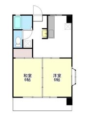 ベルアパ宇宿の間取り画像