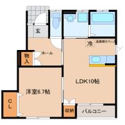 トレニアCの間取り画像