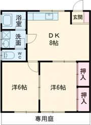 曙ハイツの間取り画像