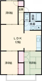 ミヨシコーポB棟の間取り画像
