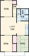 ミヨシコーポB棟の間取り画像