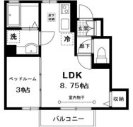 クレセントハウスCの間取り画像