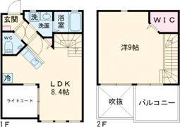 プレミアムアイランド上峰Vの間取り画像