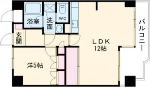 ラインビルド五軒邸メゾン山口壱番館の間取り画像