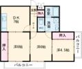 グランドハイツみきまちの間取り画像