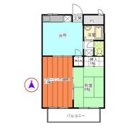 第1コートハイム国分の間取り画像