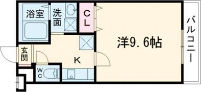 フジパレス堺鳳駅北Ⅱ番館の間取り画像
