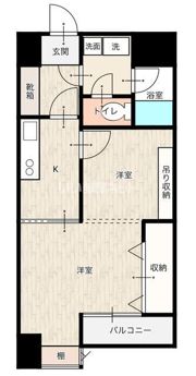 ラフィネHIROの間取り画像