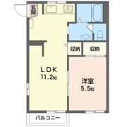 クレールハイツの間取り画像