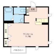 リヴェール壱番館の間取り画像