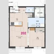 ラポールの間取り画像