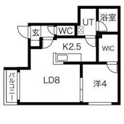 フェリシアコートの間取り画像