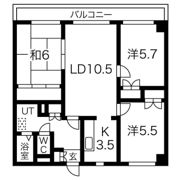 ブエナビスタ姫路ウエストの間取り画像