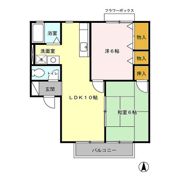 セジュール東台 ABCの間取り画像