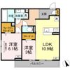 D's LIEN (ディ-ズリアン) Eの間取り画像