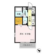 メルベーユの間取り画像