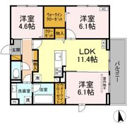HANABUSA Ⅶの間取り画像