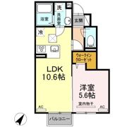 Cerezo．oneの間取り画像