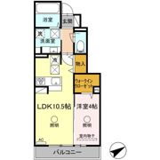 ソロモン泗水の間取り画像