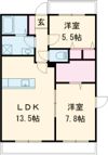 Kurenaiの間取り画像
