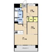 LIBTH上牟田EASTの間取り画像