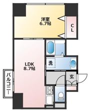 高知駅スクエアの間取り画像