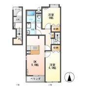 グローリーⅡ A棟の間取り画像