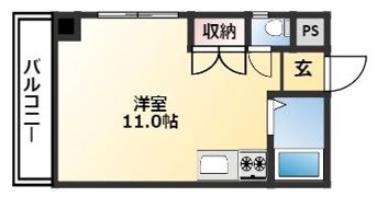 コーポベターデイズの間取り画像