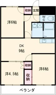 サンライフ弁天の間取り画像