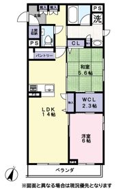 La Maison Kanon 桜木町（ラ・メゾン・カノン桜木町）の間取り画像