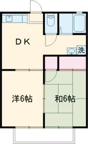ミヨシコーポA棟の間取り画像