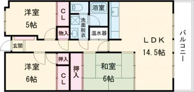 フドーザキュービックの間取り画像