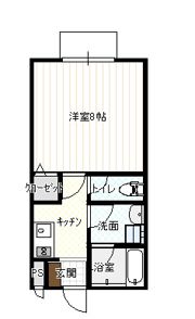 ロックポイントⅥの間取り画像