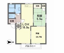 コーポNの間取り画像