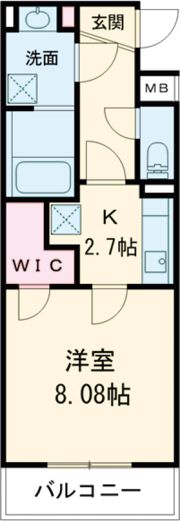 エムロード上地の間取り画像