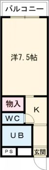 アルコーブ岡本の間取り画像