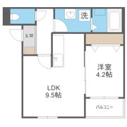 ケーエス博多南駅Iの間取り画像
