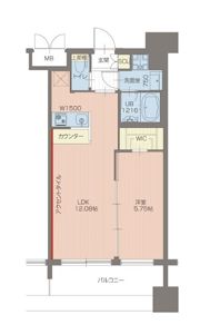 プレジオ東三国の間取り画像