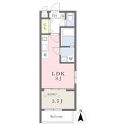 MOVE平安通WESTの間取り画像