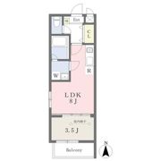 MOVE平安通WESTの間取り画像