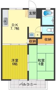 サンレイク狭山(サンレイクサヤマ)の間取り画像