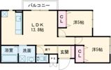 バローレ加佐の間取り画像