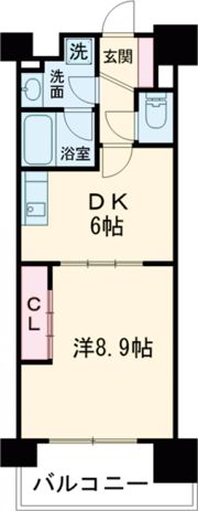 布施ハイラインの間取り画像