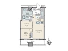 WORLD TOWER RESIDENCEの間取り画像