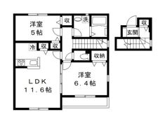 Sun saison サンセゾンの間取り画像
