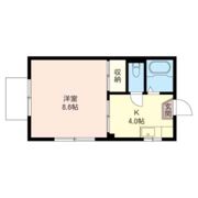 ウエスト・ハイツの間取り画像