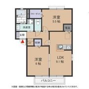 cross road blueの間取り画像