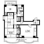 ISハイツの間取り画像